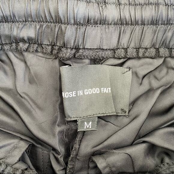 Rose in Good Faith Panel Track Pants in Black - Picture 5 of 9